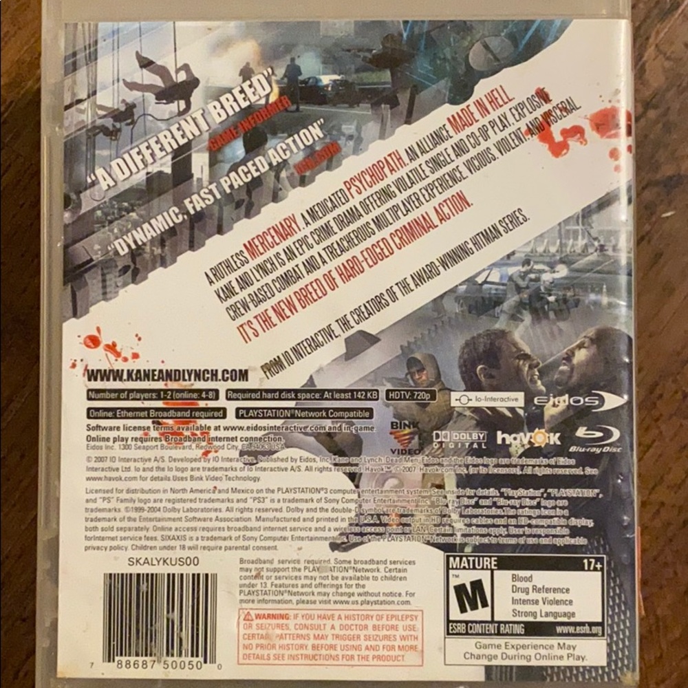 Kane & Lynch PS3 - Picture 2 of 5